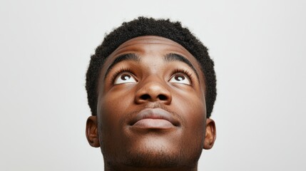 Obraz premium The image features a young male.