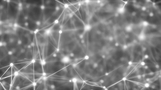 Abstract Network Connections in Monochrome