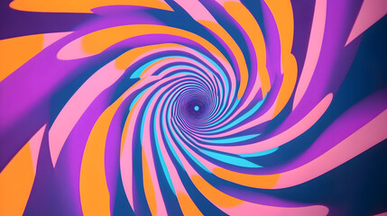 Swirling colors a vibrant abstract digital art experience and perspective