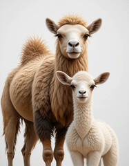 Fototapeta premium Desert Majesty: The Iconic Dromedary