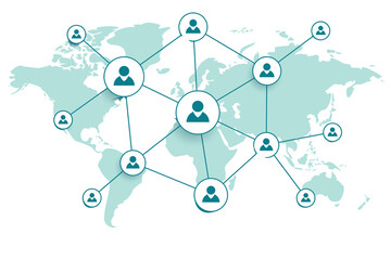 social network concept