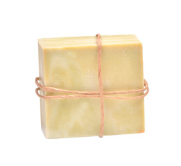  Nature soap  on a white background isolated