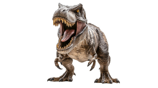 Unique lifelike representation of a T Rex dinosaur
