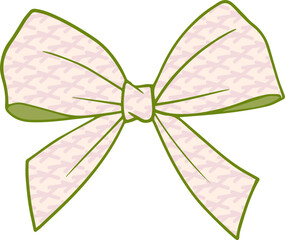 Illustration noeud décoratif vintage