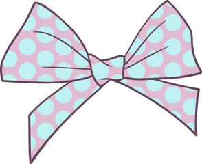 Illustration noeud décoratif vintage