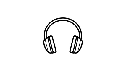Elegant Headphones Illustration