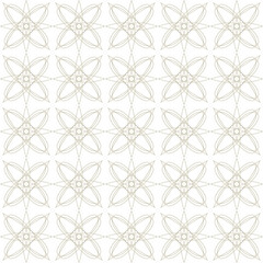 Fototapeta premium Seamless vector pattern with fine lines. Monochrome illustration for printing, packaging, background, web design, engraving, wallpaper, textiles,wallpaper