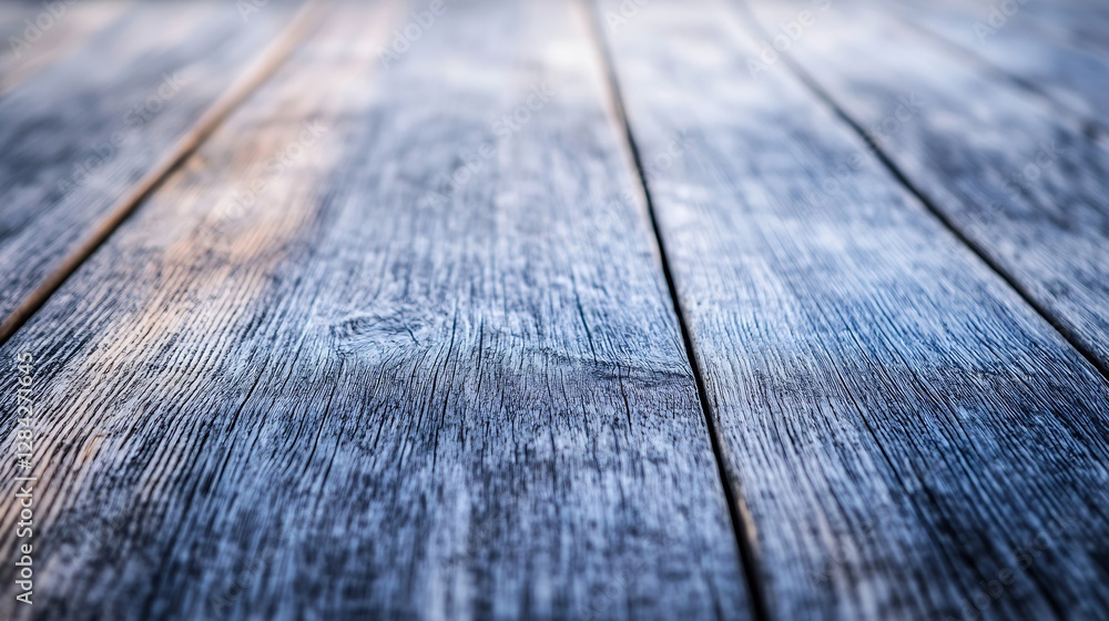 Aufkleber closeup of rustic wooden table surface showcasing unique textures and patterns in natural light : ge