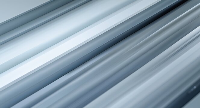 Abstract digital background with horizontal stripes of light blue and gray colors creating a dynamic and modern feel