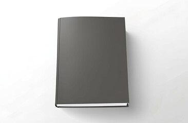 Fototapeta premium Blank Cover Of Magazine, Book, Booklet, Brochure. Illustration Isolated On White Background.