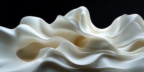 Fototapeta premium Abstract White Fabric Texture (3)