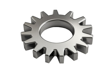 Metal gear with sharp teeth for machinery use