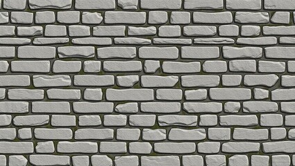 Obraz premium Brick Wall Texture, rugged brick wall, perfect for backgrounds, ai generated