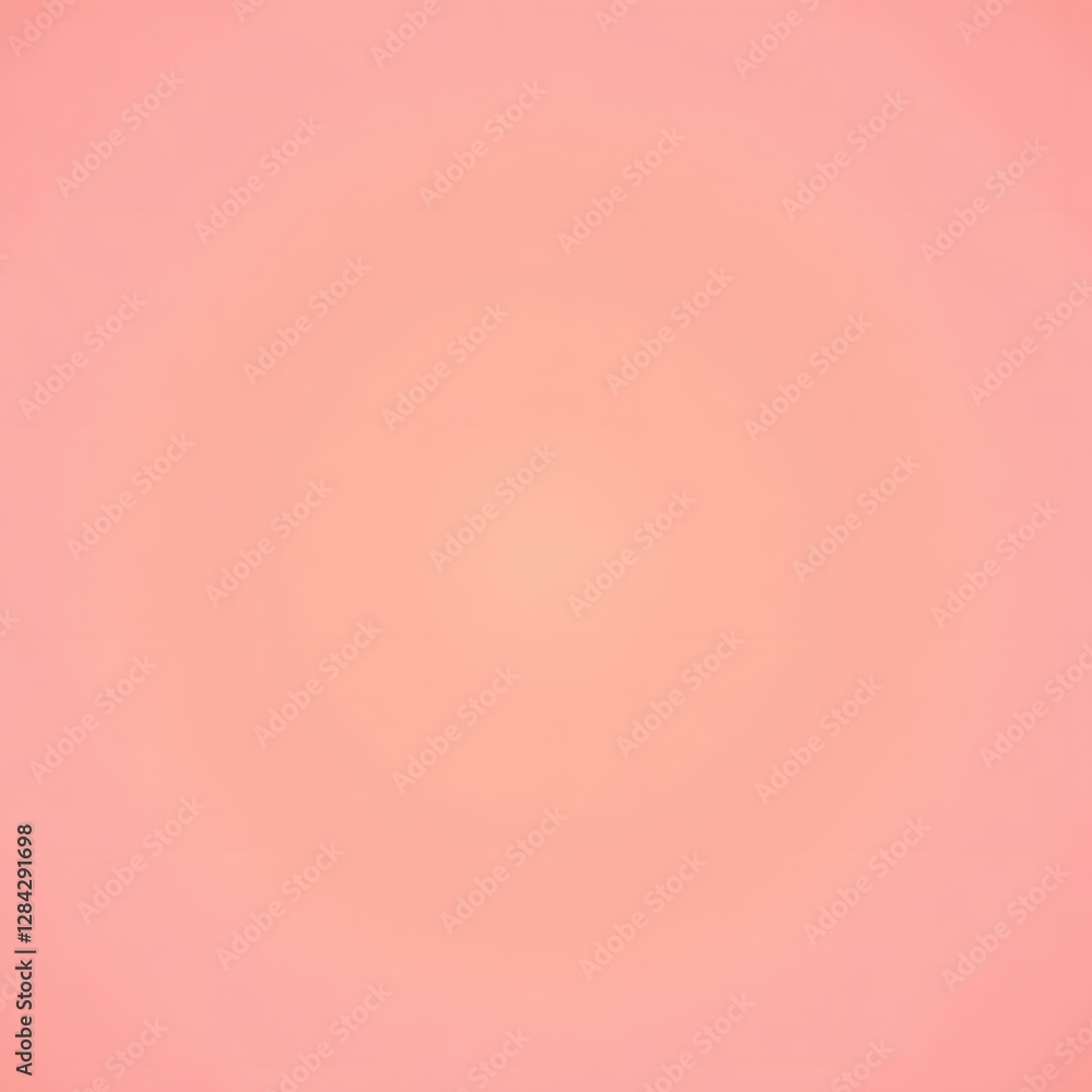 Poster peach gradient backdrop with soft circular pattern