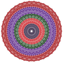 Signs and symbols. Circle pattern lotus or flower mandala art design. colorful, vintage, tradition, classic, dco, cycle, islamic, arabic, embroidery, bandana, Indian motifs, traditional, Turkish.