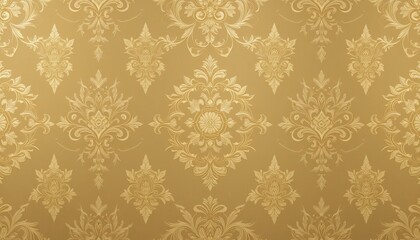 Close-up luxe floral wallpaper design