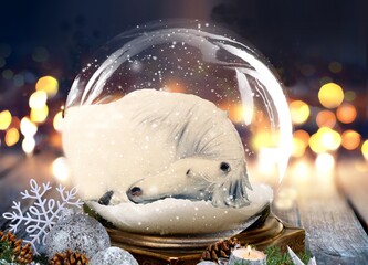 Sleep Magic in a Snowglobe
