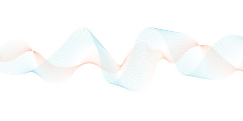 Vector abstract background with dynamic blue waves.
