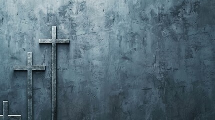 Analysis of the Profound Connotations and Religious Culture of the Blue-gray Background of Good Friday