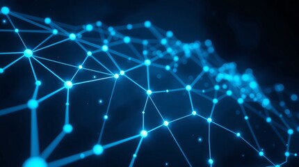 Futuristic Technology Background with Digital Circuit Lines