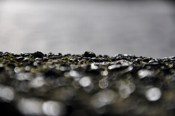 Strassenpflaster im Fokus