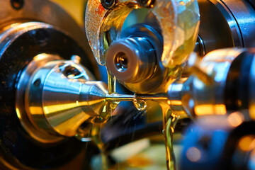 Exploration of manufacturing gears in a milling machine with a focus on lubrication techniques and...