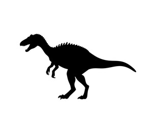 Dinosaur, dinosaur vector silhouette, dinosaur icon