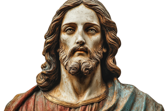 Sculpted figure of a historical religious leader