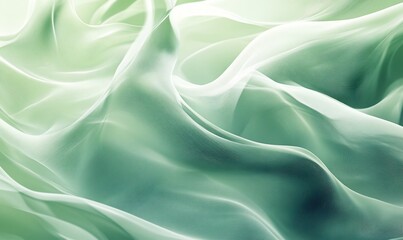 Obraz premium Flowing light fabric with abstract waves, suitable for background use