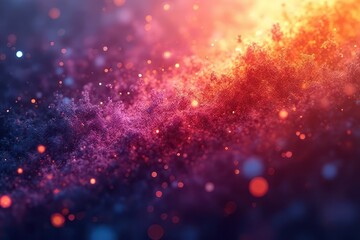 Fototapeta premium abstract background Explosions of color, particles, matte finish, sharp focus.