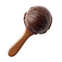 Obraz premium chocolate bar on white background