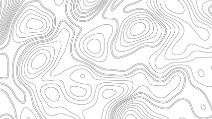 Grey contours vector topography. Geographic mountain topography vector illustration. Topographic pattern texture. Map on land vector terrain. Elevation graphic contour height lines. 