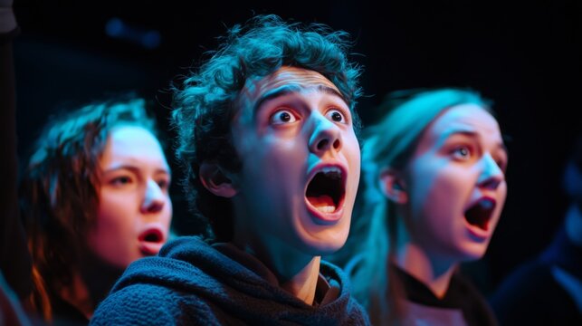 Exciting moments in the audience