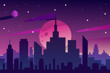 Fototapeta premium new york city skyline