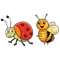 funny cartoon bee
