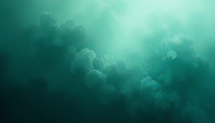 Fototapeta premium Underwater clouds ocean depths abstract image aquatic environment serene viewpoint