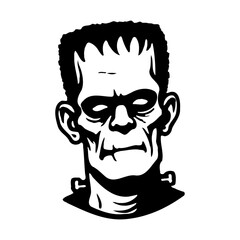 Monochrome Portrait, Revived Monster Silhouette