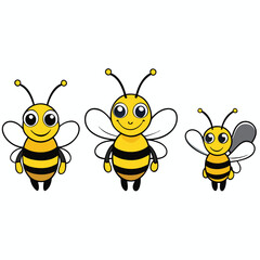 bee and honey
