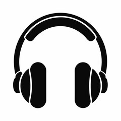 headphones isolated on white