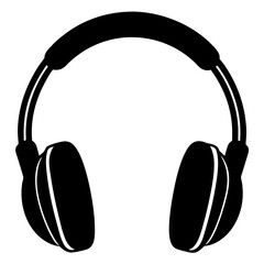 headphones isolated on white background