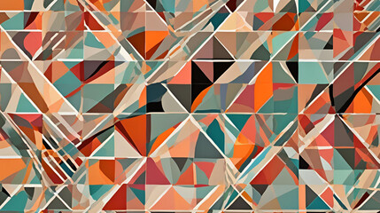 abstract background with complex geometric patterns