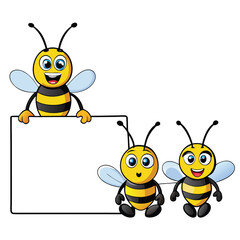 funny bee cartoon
