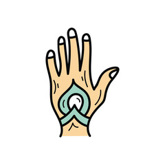 Henna  Vector icon