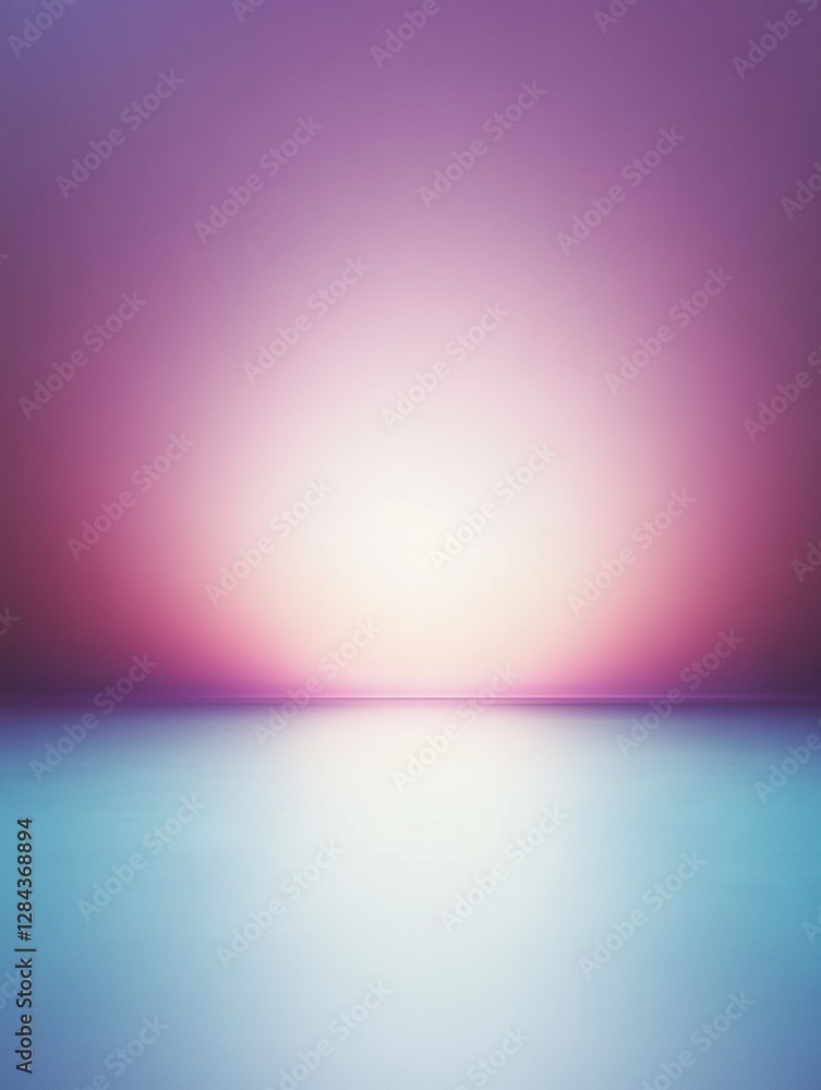 Poster Modern minimalist background with soft gradients suitable for text placement in creative projects. Generative AI