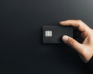 Credit card morphing into a shadowy figure s hand, illustrating financial fraud and stolen identities