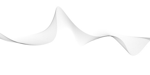 Wave textures white background. Abstract modern grey white waves and lines pattern template. Vector stripes illustration. stock illustration.