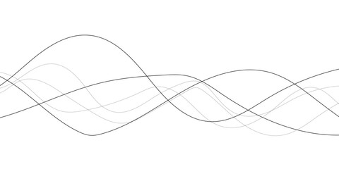 Abstract modern background, curved lines, create the effect of an optical illusion and will successfully complement your design stock illustration...