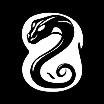 Snake - High Quality Vector Logo - Vector illustration ideal for T-shirt graphic