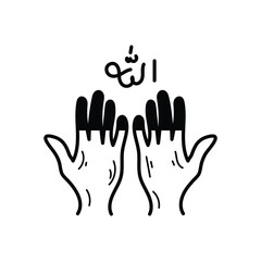 Obraz premium Masbaha Vector icon