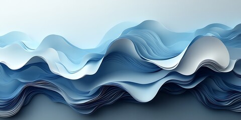 Fototapeta premium Abstract Liquid Forms Background (1)